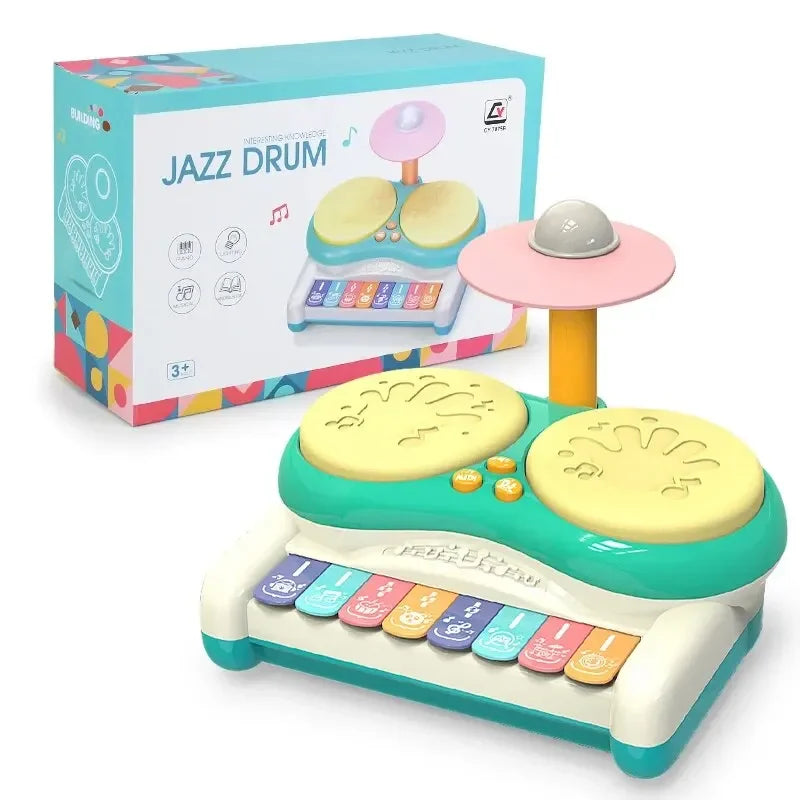 MusikMester Junior – Interaktives Schlagzeug- und Keyboard-Set für Kinder