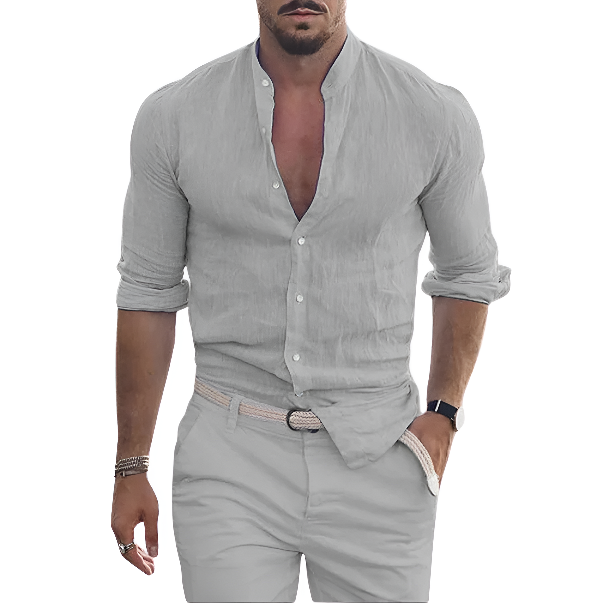 Marius - Stilvolle Leinenhemd - Sommerchic