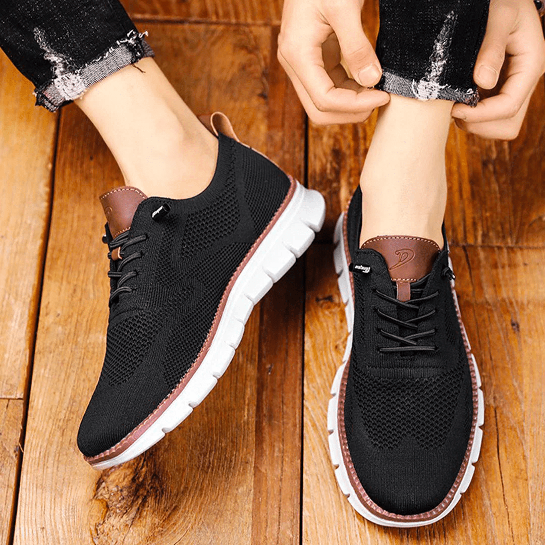 Theo Atmungsaktive Strick Sneakers