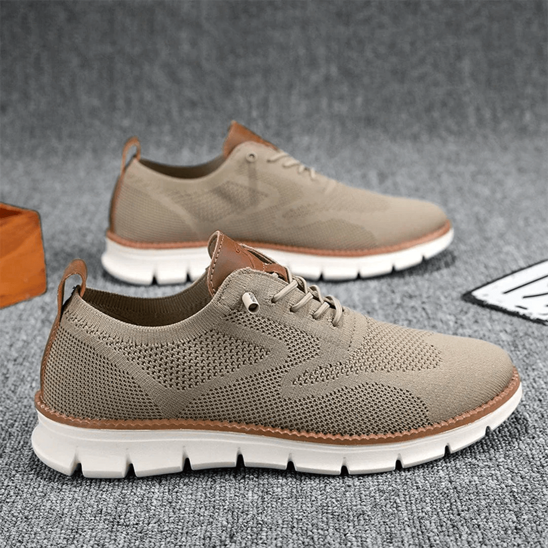 Theo Atmungsaktive Strick Sneakers