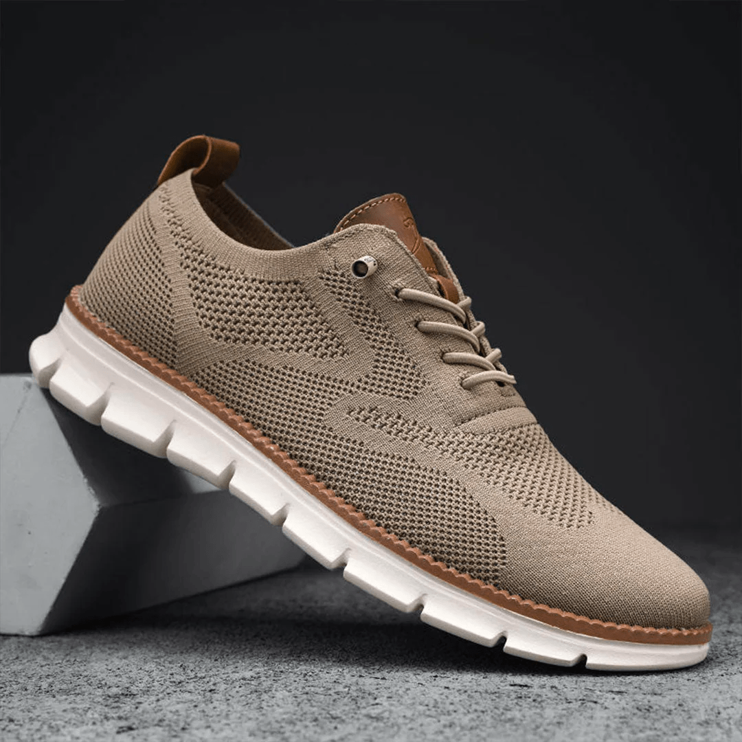 Theo Atmungsaktive Strick Sneakers