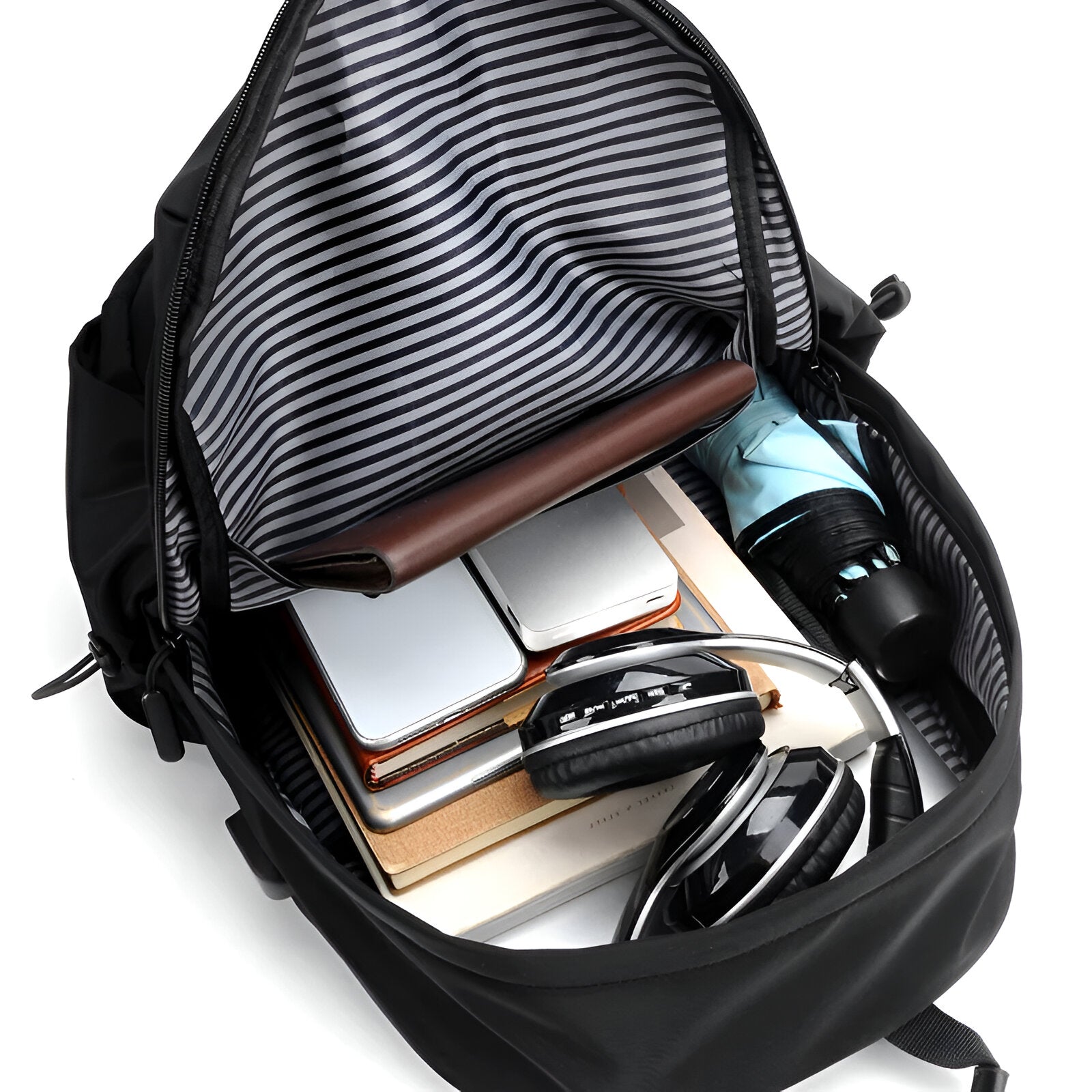 UrbanCraft Mehrfachtaschen Leder Rucksack
