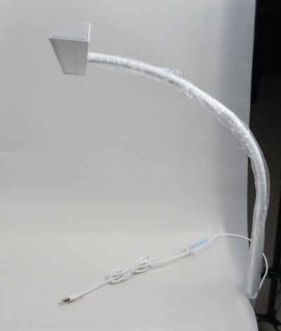 FlexiGlow LED-Schreibtischlampe mit doppellem Kopf
