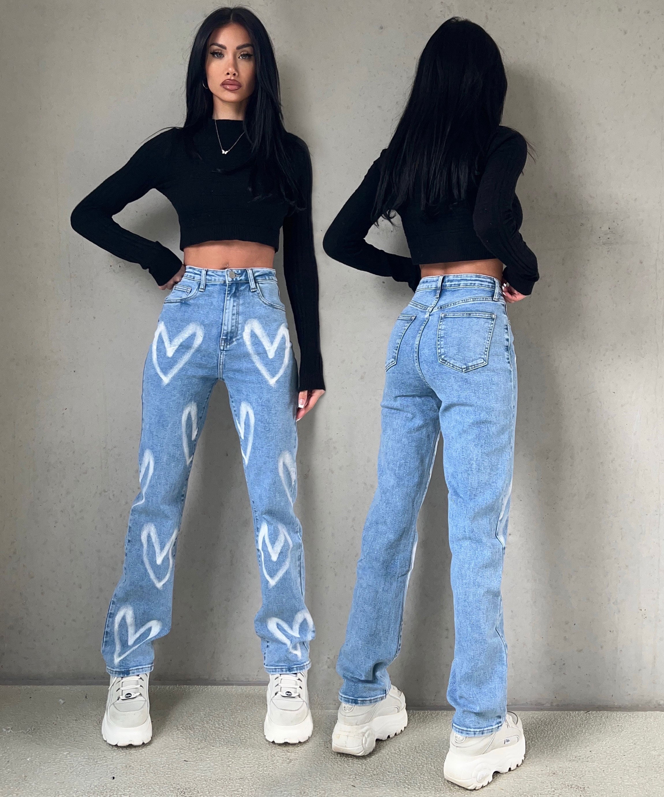 Mandy - Gerade geschnittene Jeans