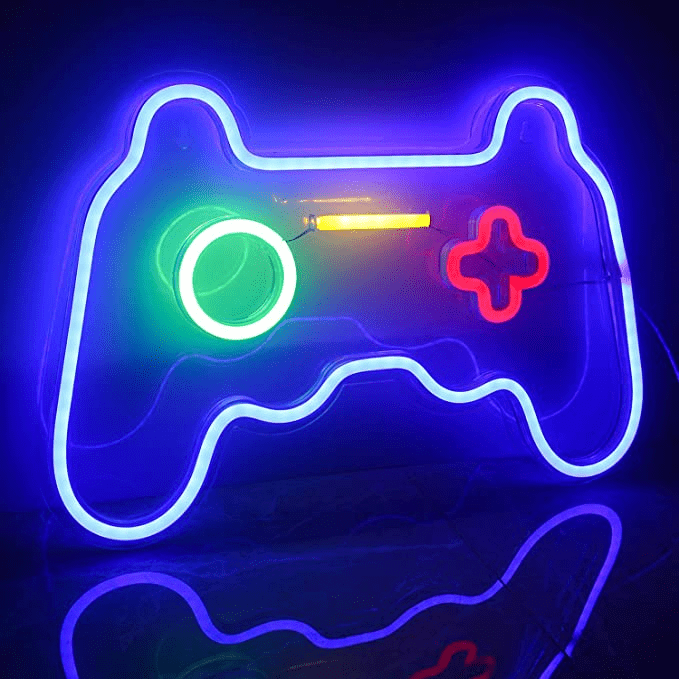 GlowPlay - Neonlampe für Gamecontroller zur Verbesserung deines Raumes