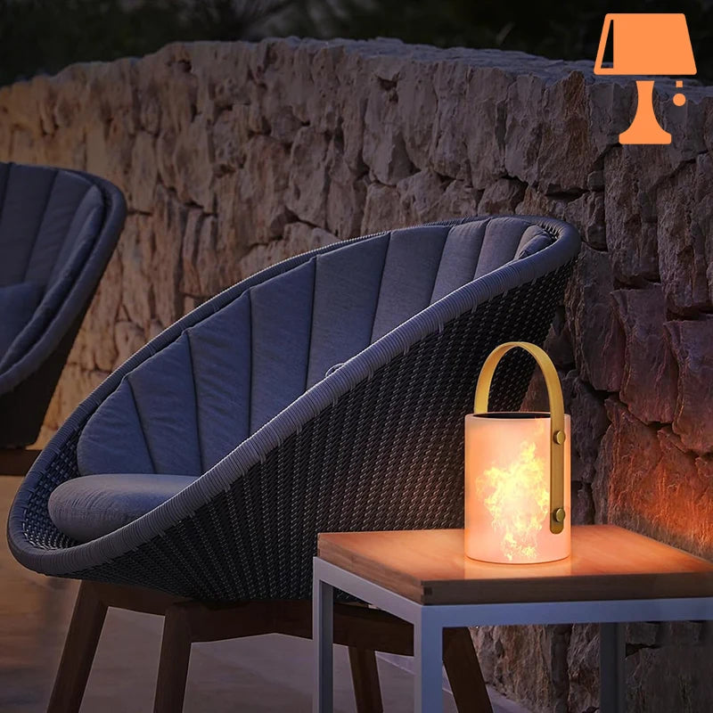 LumiBeam – Tragbare LED-Lampe mit zylindrischem Design und Fernbedienung