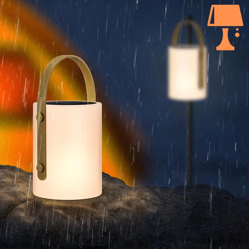 LumiBeam – Tragbare LED-Lampe mit zylindrischem Design und Fernbedienung