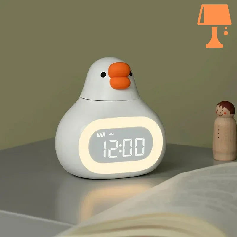 QuackTime – Yndigt Enten digitales Wecker für einen fröhlichen Aufwachen
