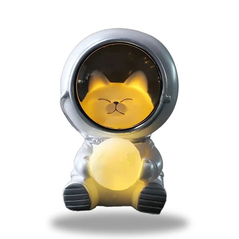 GalaxyPals - Astronaut-Natlyssæt mit niedlichen Tierfreunden