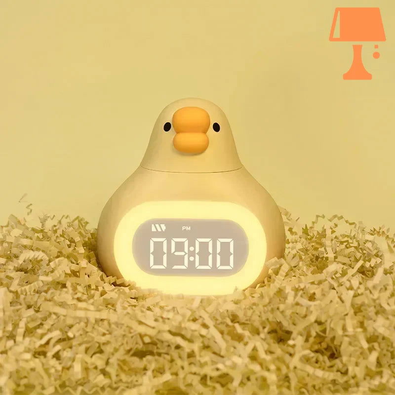 QuackTime – Yndigt Enten digitales Wecker für einen fröhlichen Aufwachen