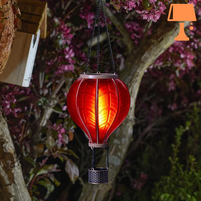 RetroGlow Vintage Hängelaterne – Klassisches Design mit Warmem LED-Licht