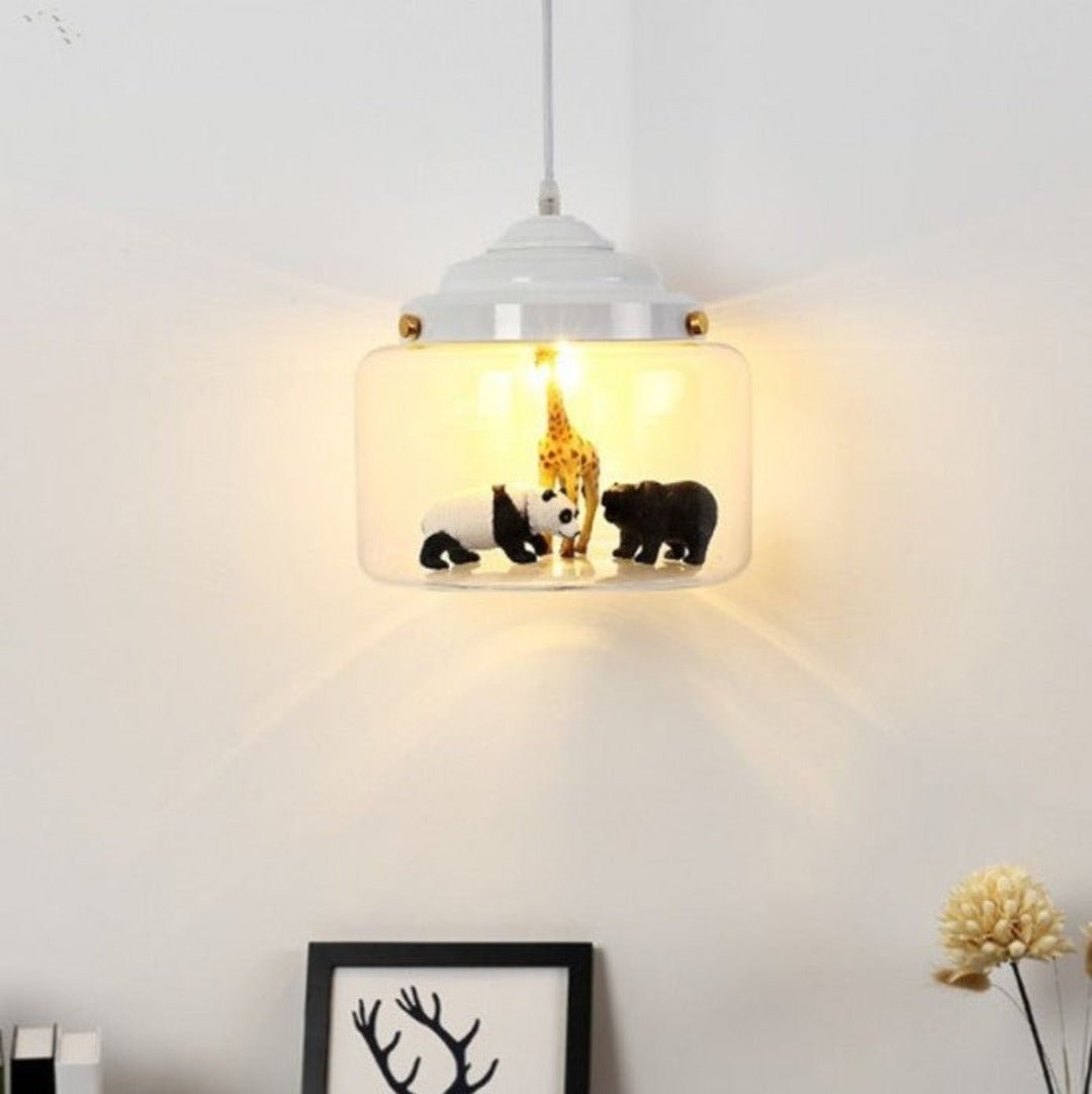 ClearGlass - Safari Silhouette Pendelleuchte