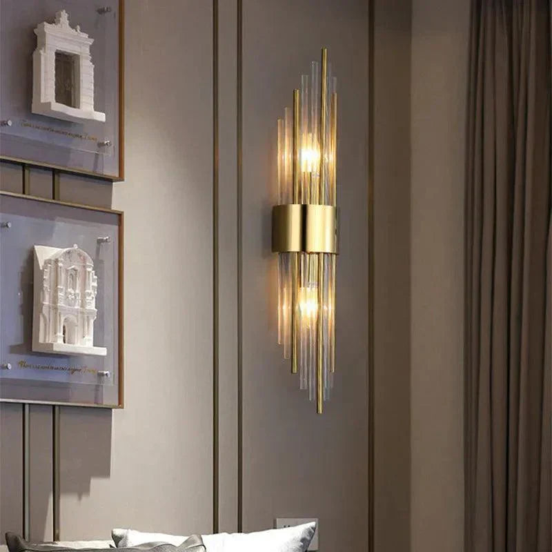 CrystalDazzle | Innovative Kristall Wandleuchte