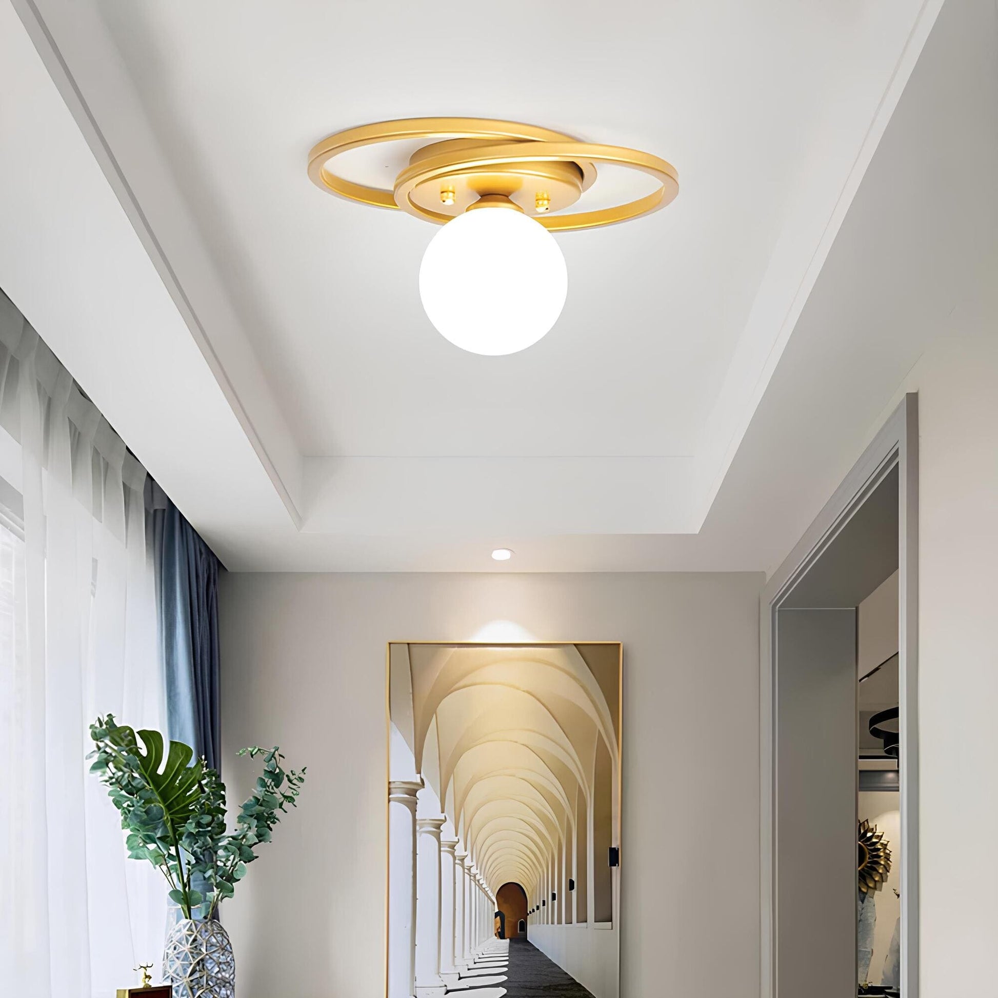 VistaLume Stilvolles Modernes LED-Deckenlicht – Elegante Beleuchtung für Ihr Zuhause