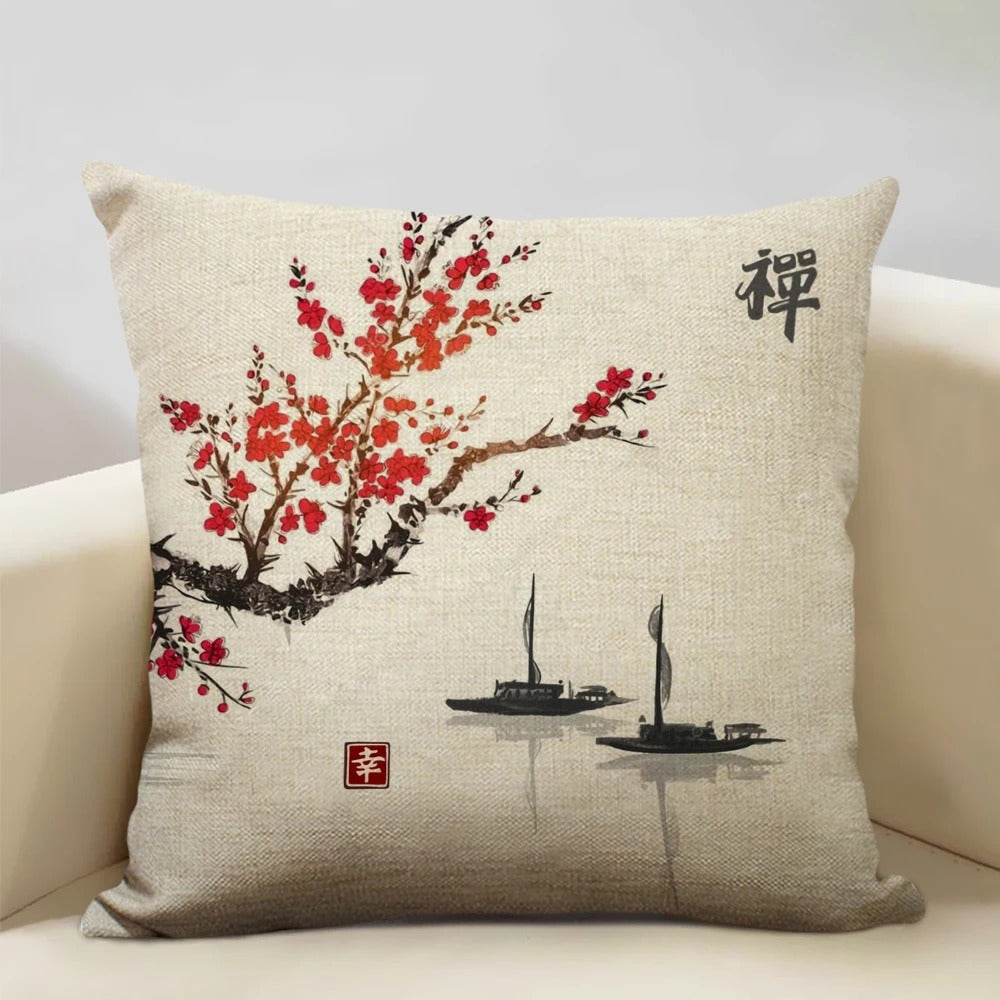 ZenScape - Japanisch inspirierte dekorative Kissen