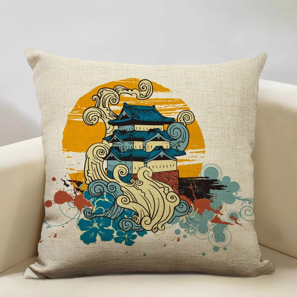 ZenScape - Japanisch inspirierte dekorative Kissen