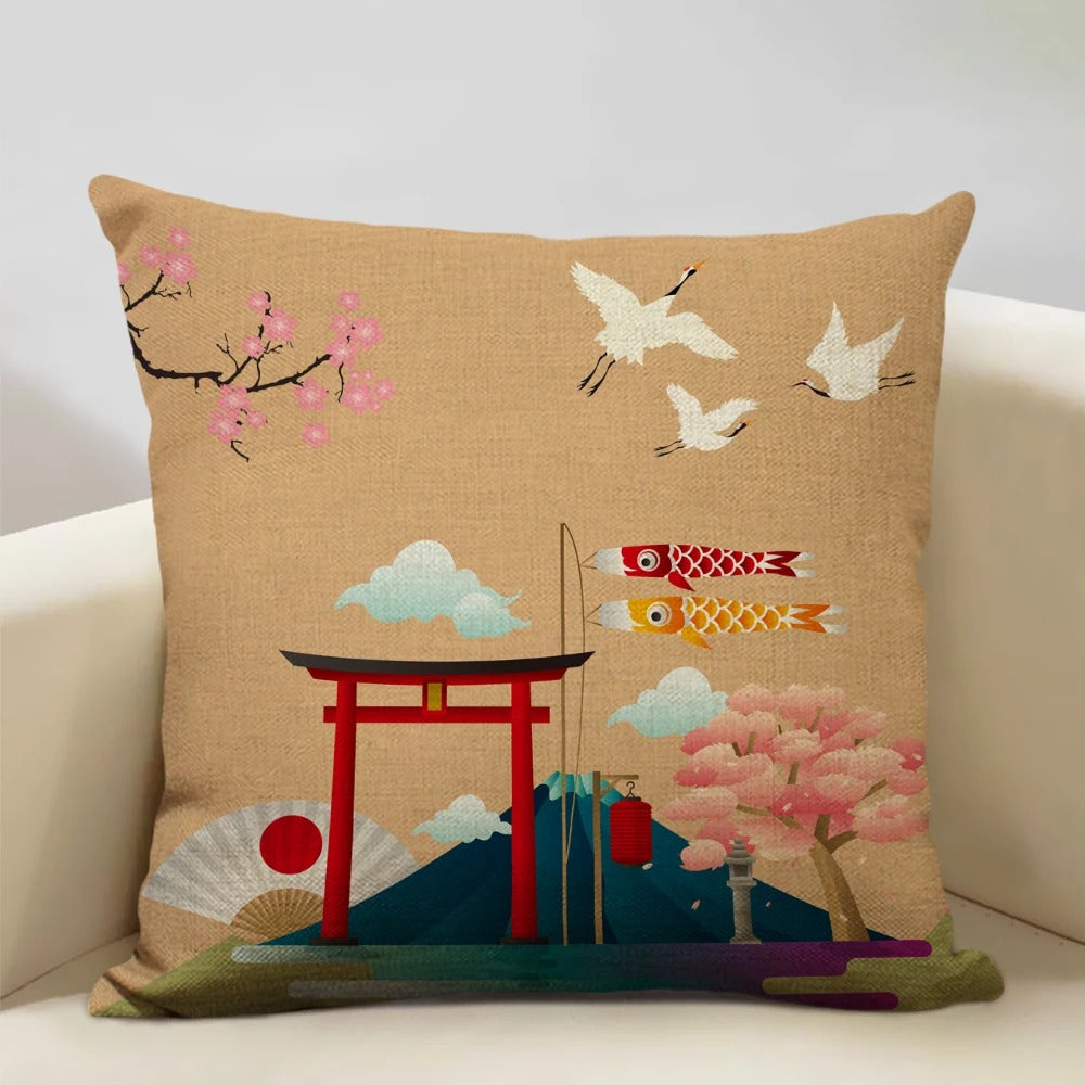 ZenScape - Japanisch inspirierte dekorative Kissen