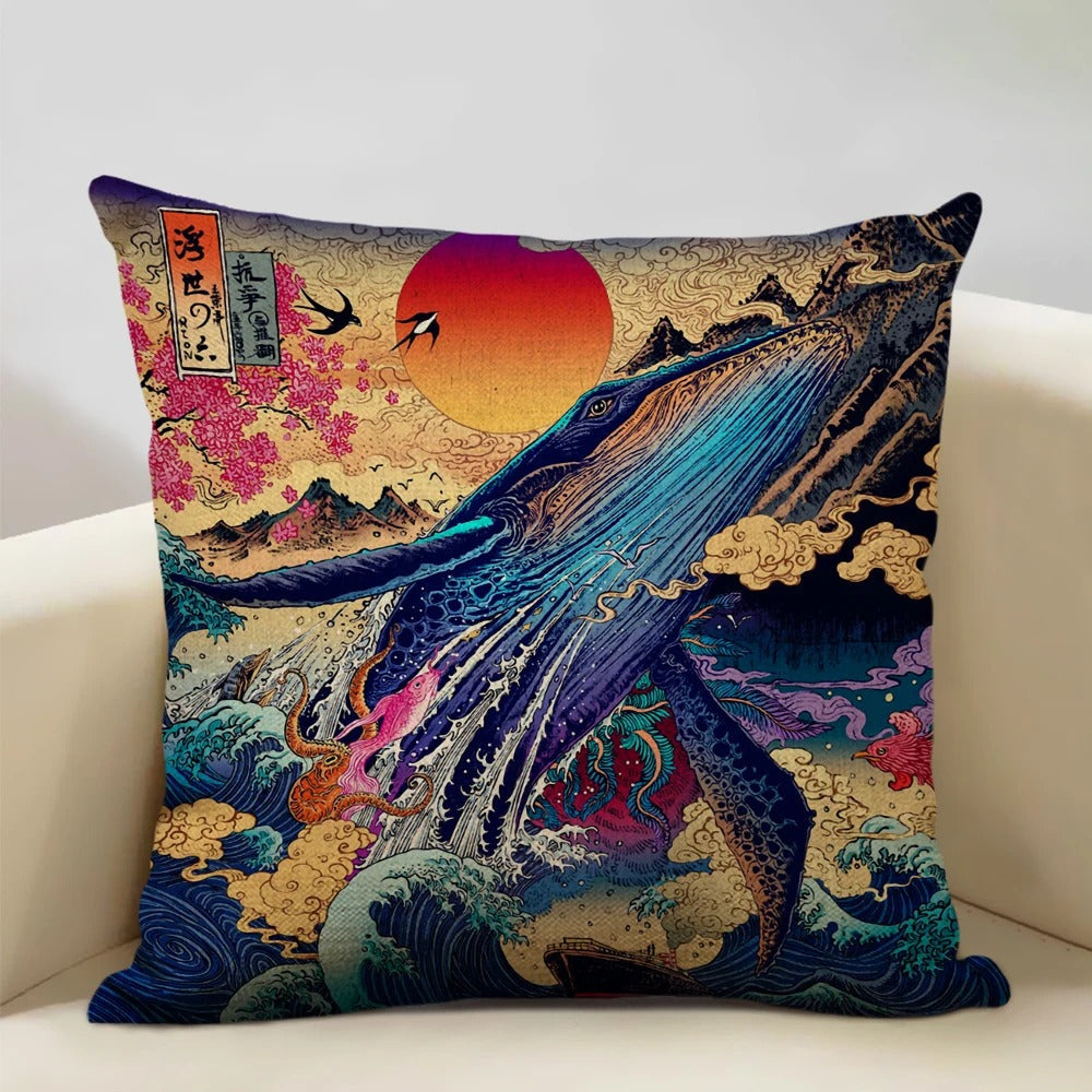 ZenScape - Japanisch inspirierte dekorative Kissen