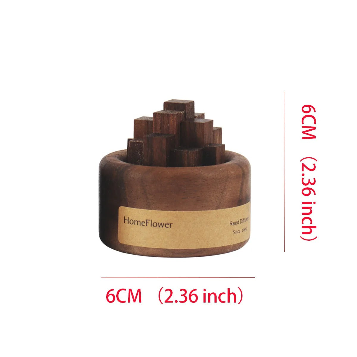 AromaCraft - Handgefertigter Holzrohrvernebler