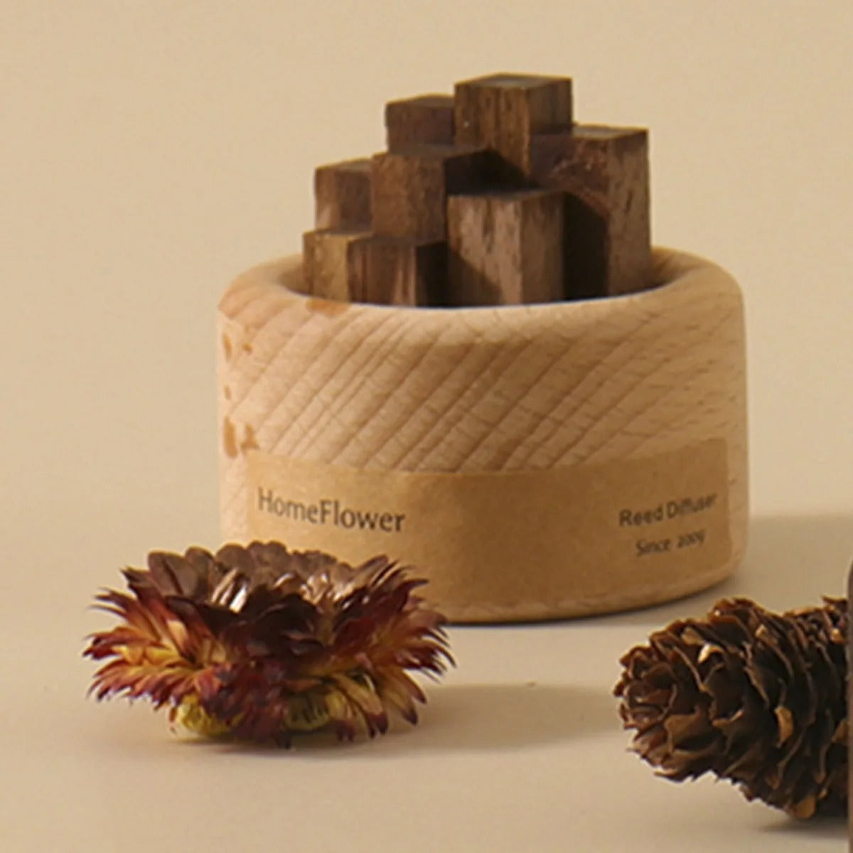 AromaCraft - Handgefertigter Holzrohrvernebler