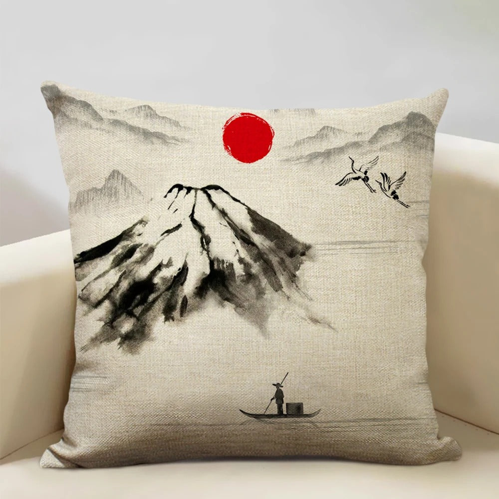 ZenScape - Japanisch inspirierte dekorative Kissen