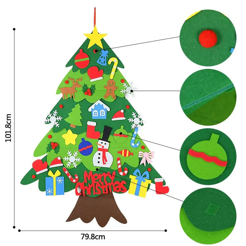 Filztannenbaum - Montessori