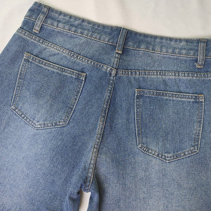 Marta - Legere Jeans mit weitem Bein für mühelosen Stil