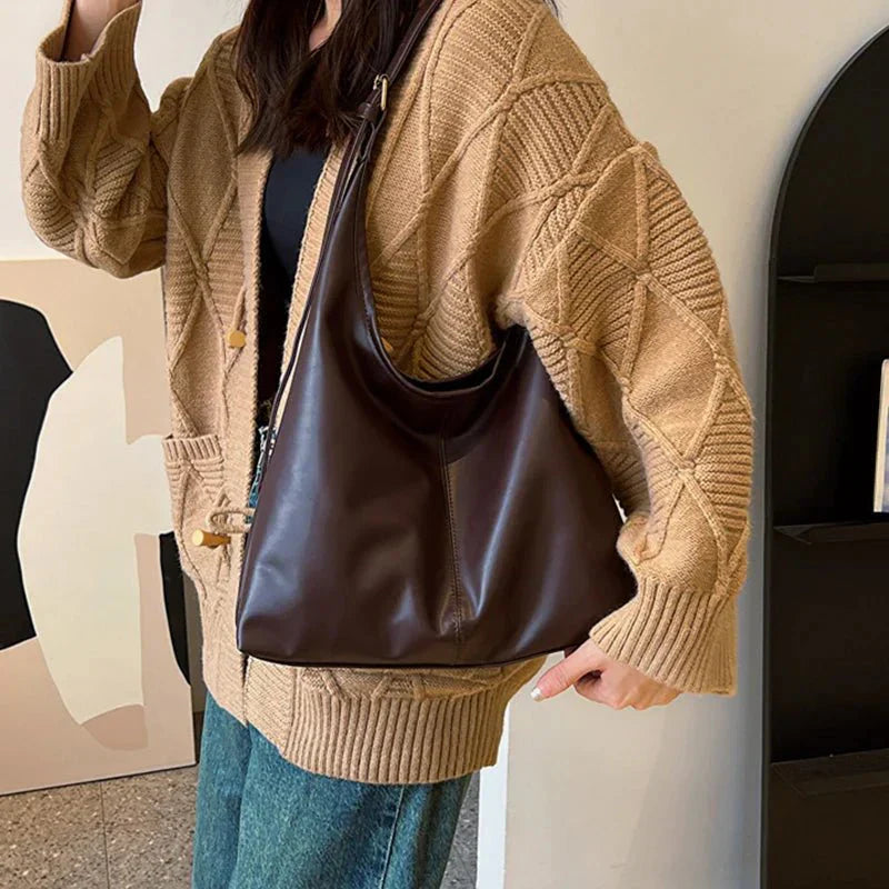 Ingrid Klassische Tragetasche für Damen – Geräumige Alltagshandtasche