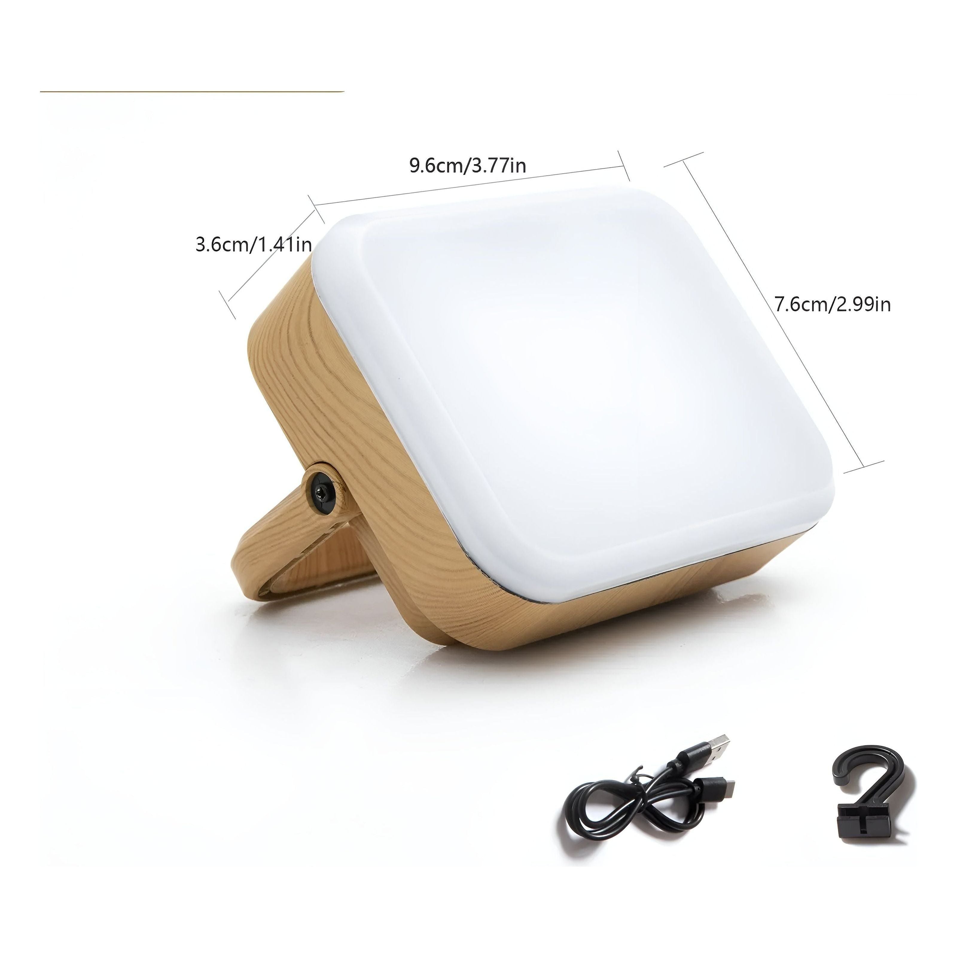 MagnaGlow – Magnetische wiederaufladbare LED-Lampe mit abgerundetem, kompaktem Design