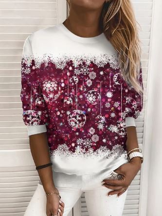 Letty Eleganter Weihnachts-Sweatshirt