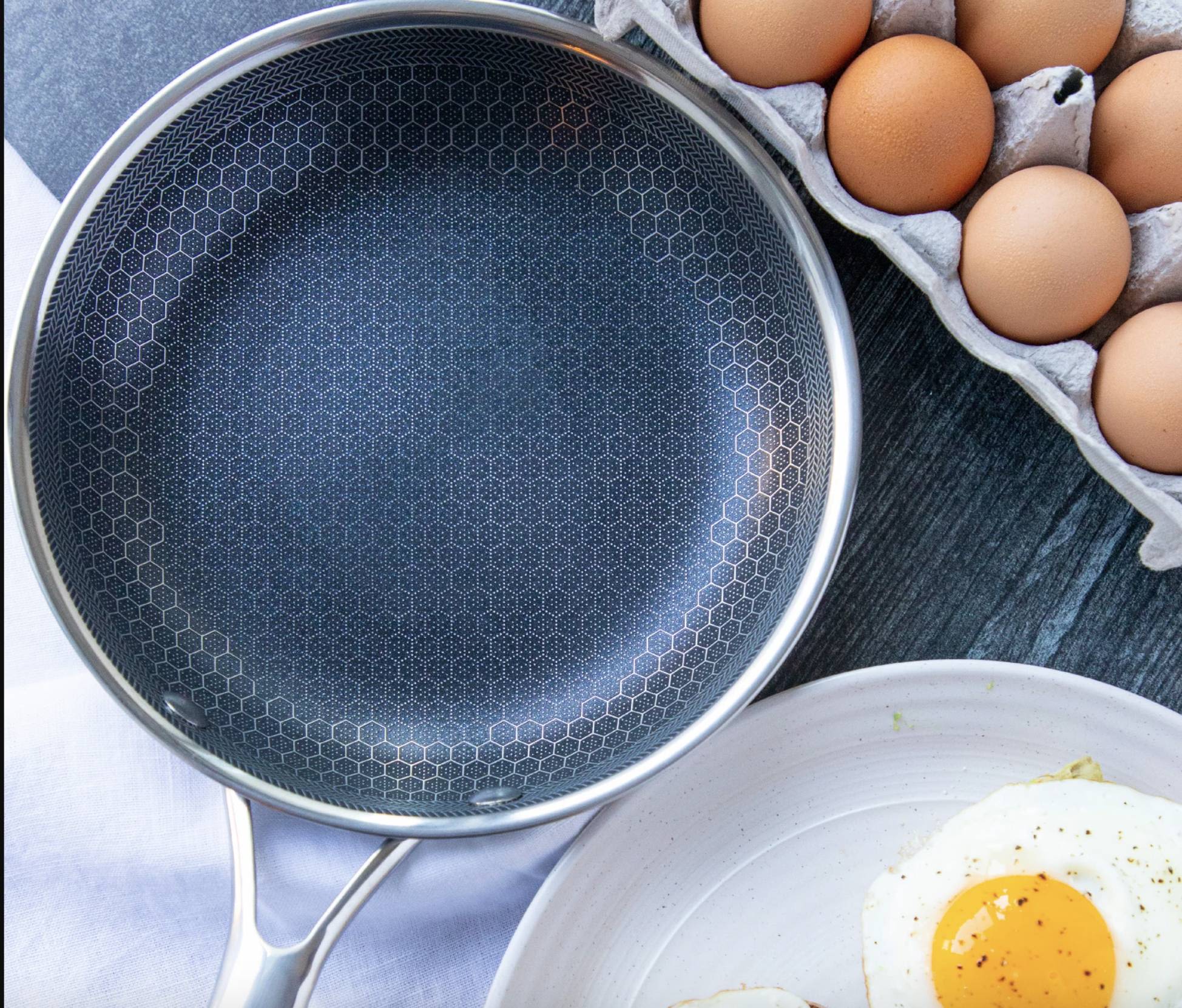 ChefElite Premium Antihaft-Bratpfanne aus Edelstahl