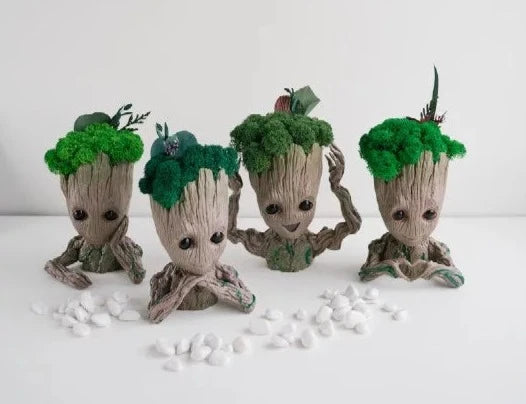 GrootPot - Dekorative Übertöpfe mit Baby Groot für stilvolle Einrichtung
