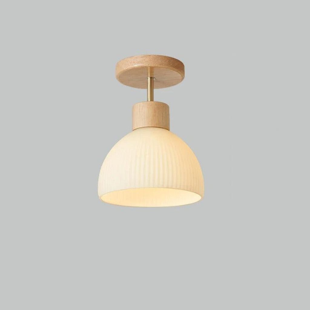 LumiTræ Moderne LED Deckenlampe – Natürliche Eleganz und Gemütliche Beleuchtung