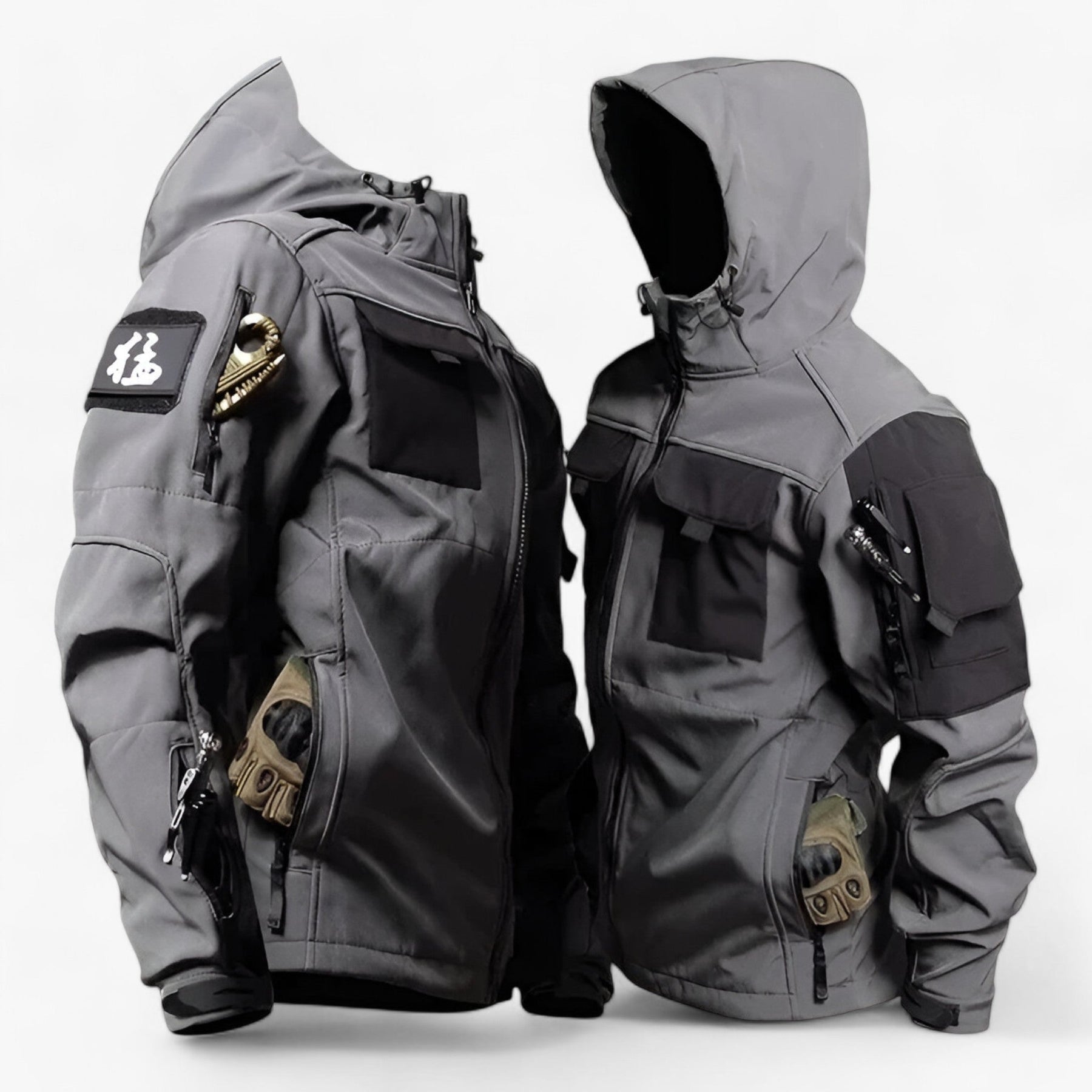 Atlas Funktionsjacke - wasserdichtes Design mit mehreren Taschen