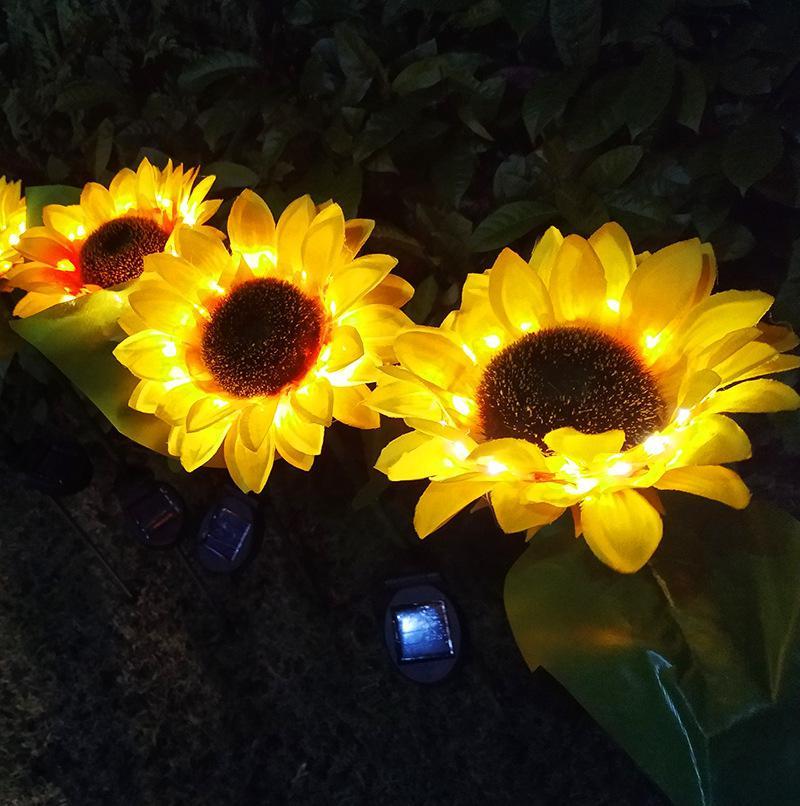 SunBloom Sonnenschein Solarlampe für den Garten