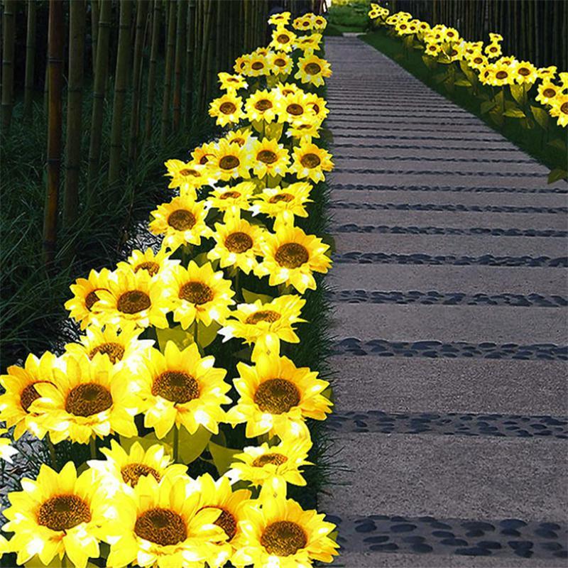 SunBloom Sonnenschein Solarlampe für den Garten