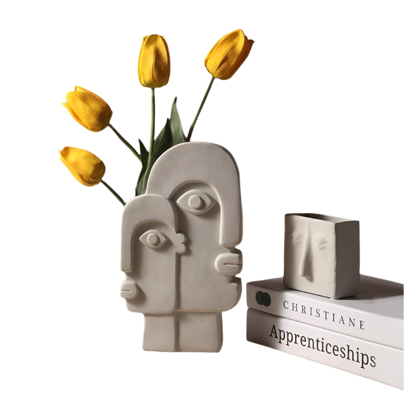 Artiface Keramische Skulpturvase – Moderne Dekorative Vase