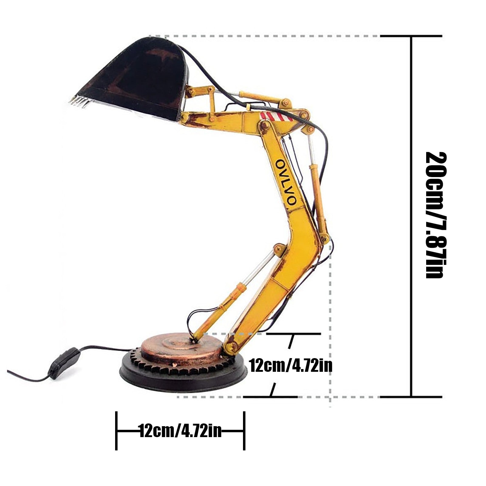 DigLight - Einzigartige Gravermaschinen-Schreibtischlampe