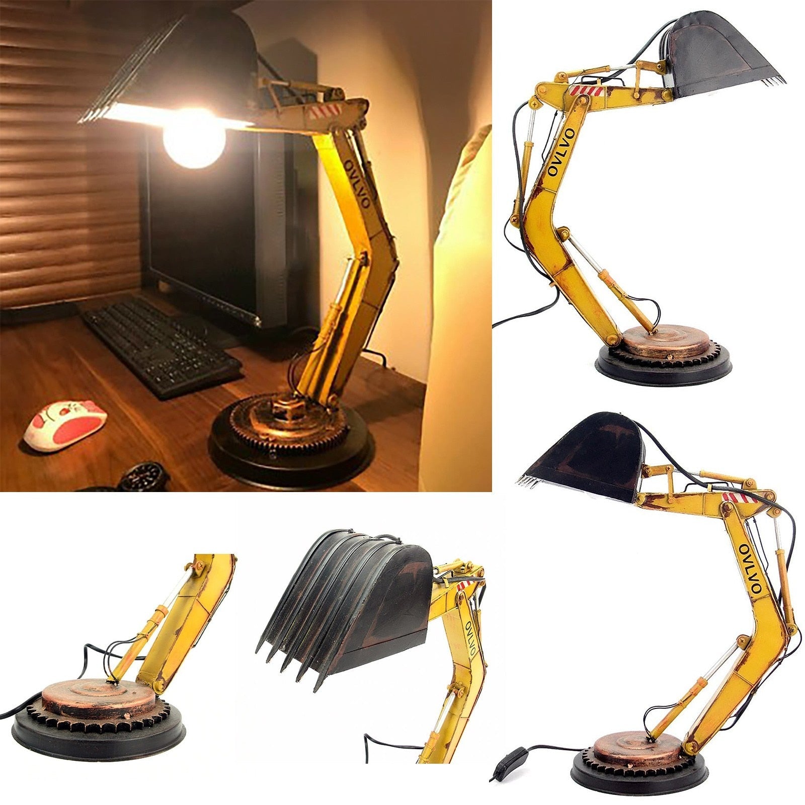 DigLight - Einzigartige Gravermaschinen-Schreibtischlampe