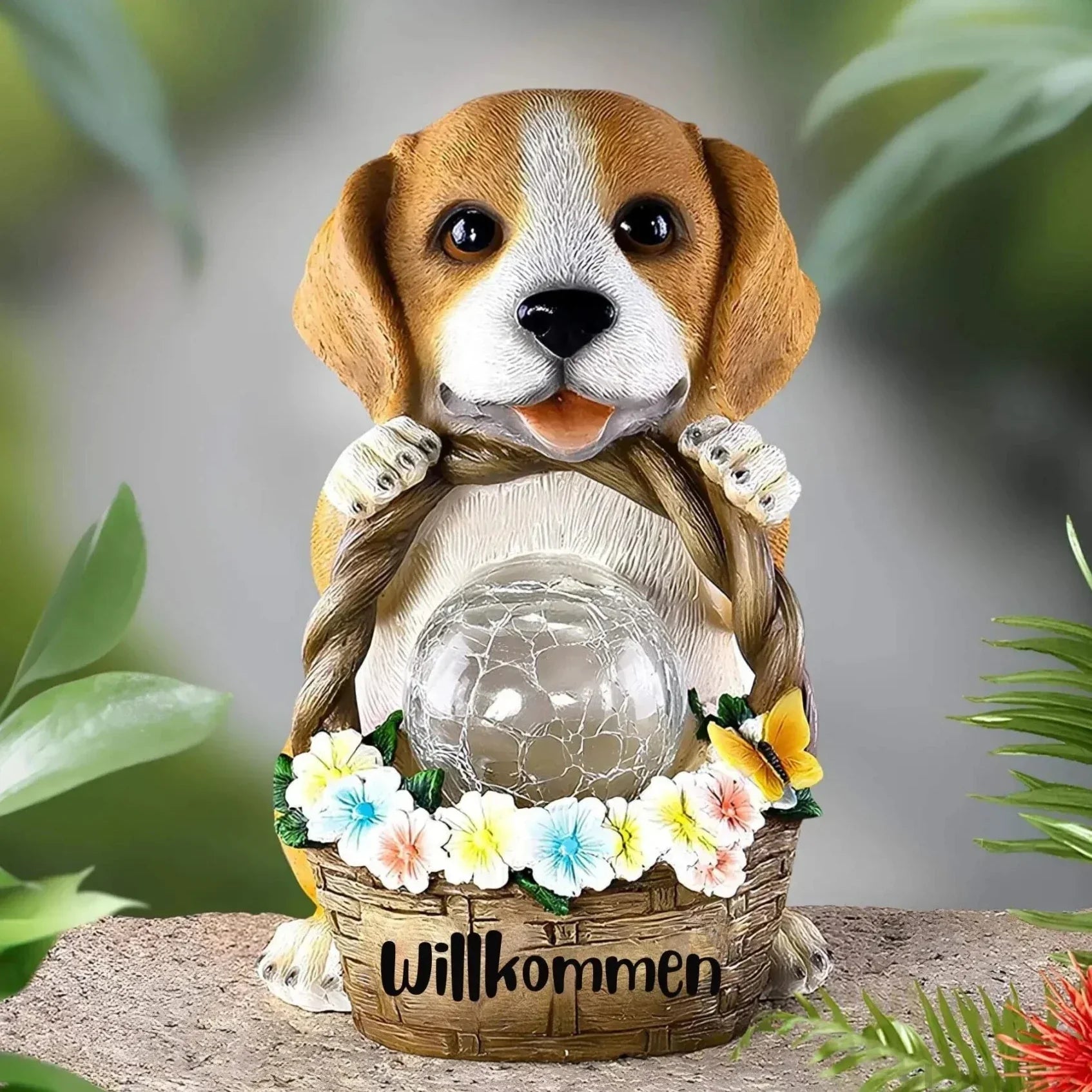 PuppyGlow – Solarbetriebene Havelampe mit niedlichem Welpendesign