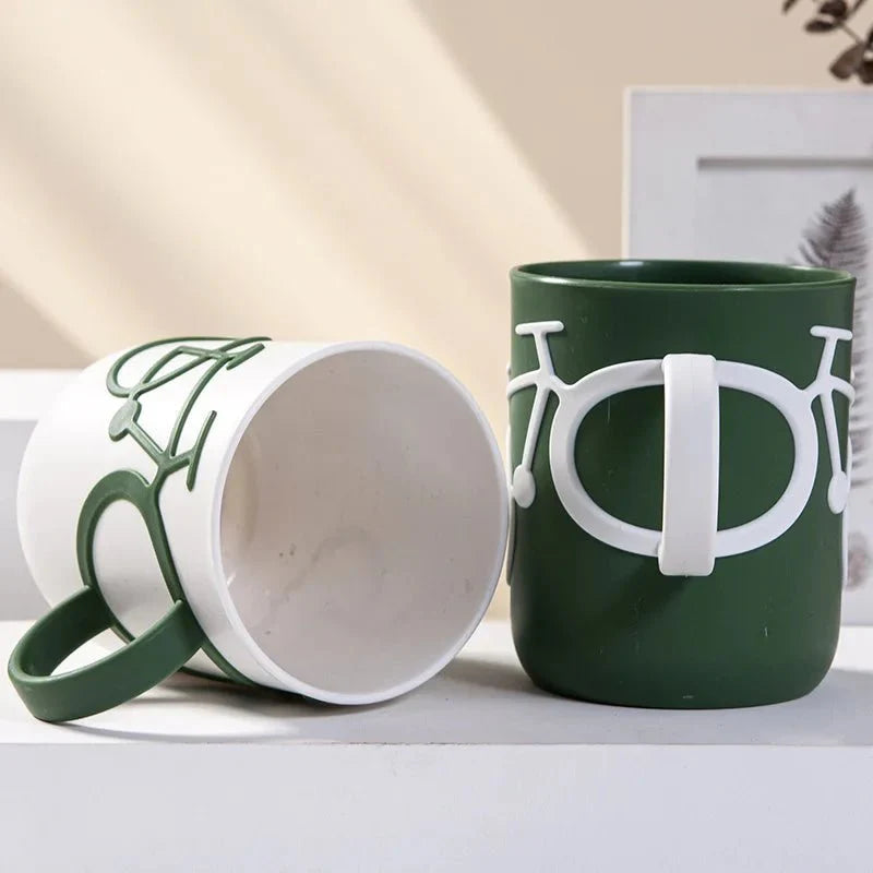 CycleMug - Einzigartiger Becher mit Fahrradgriff