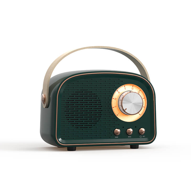 RetroVibe - Bluetooth-Lautsprecher im Vintage-Stil mit FM-Radio