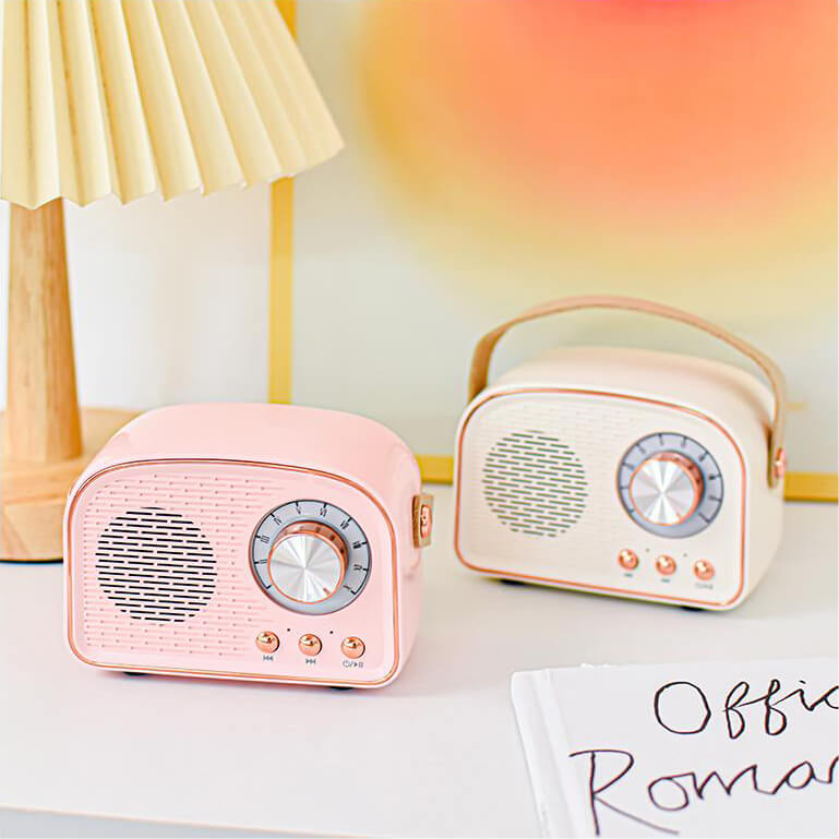 RetroSound Bluetooth Lautsprecher mit FM Radio