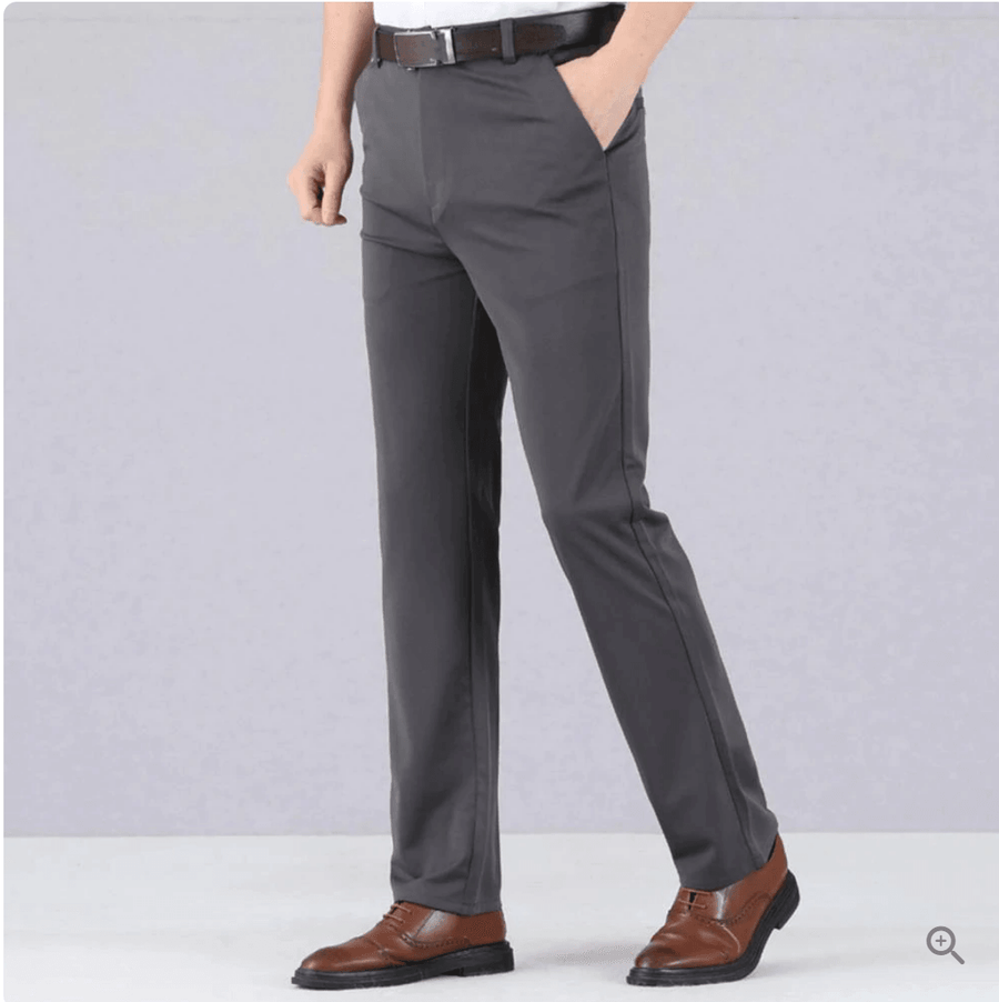 Soren - Slim Fit Hosen mit elastischem Bund und Taschen