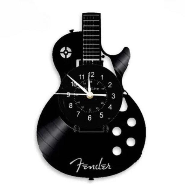 MelodiTime Gitarren Wanduhr – Musikalisches Design für Ihr Zuhause