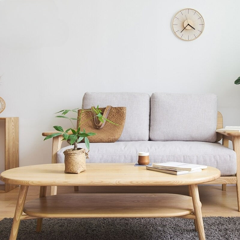 NordicSilence Bambusuhr – Minimalistisches Design mit lautlosem Uhrwerk