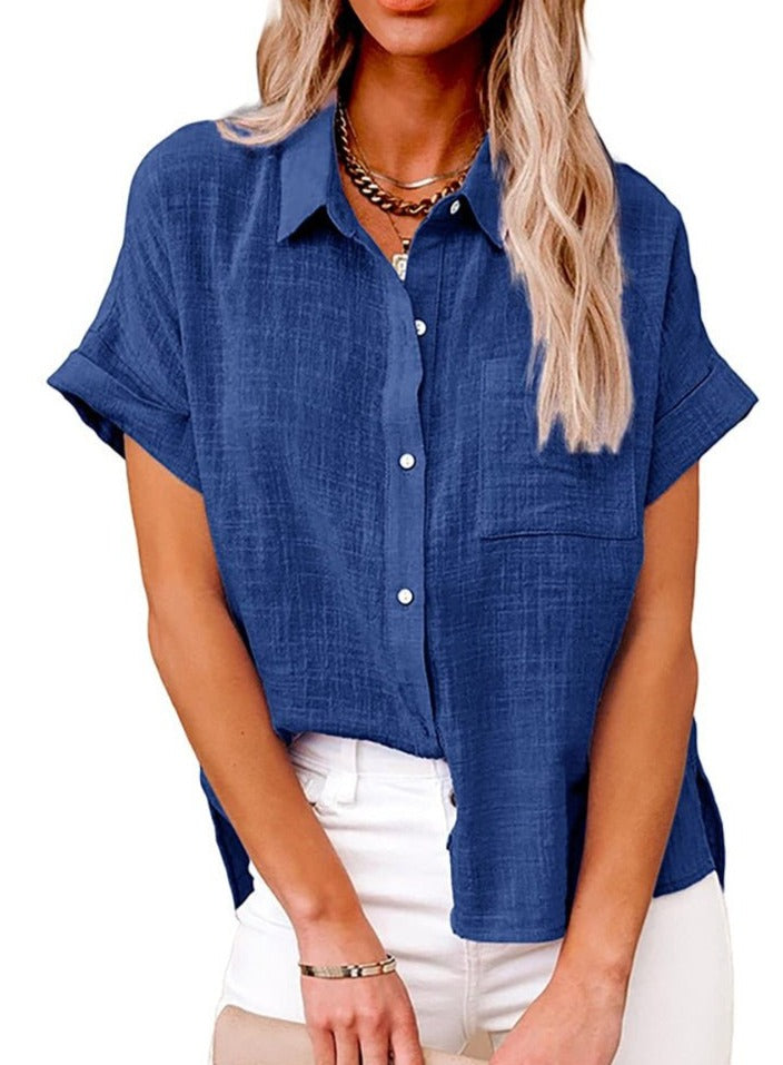 Clara | Casual Chic Kurzarm-Top