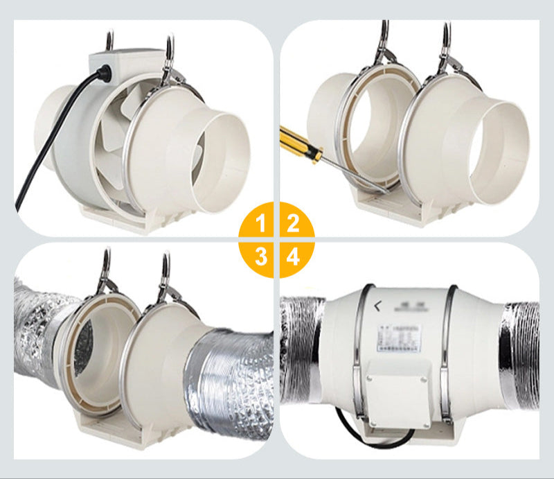AeroFlow Leistungsstarker Ventilator – Effektive Luftzirkulation und Maximale Frische