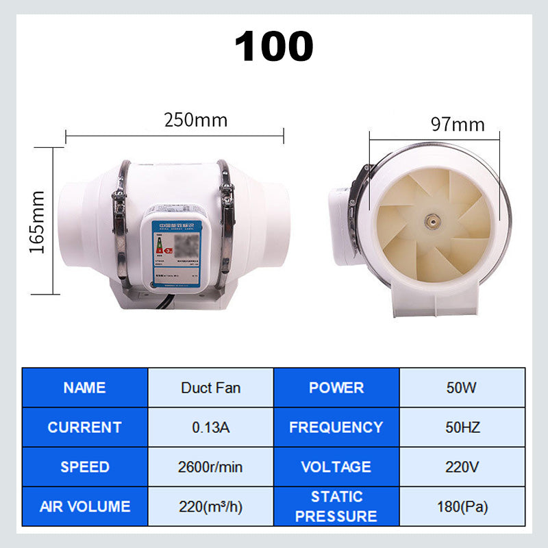 AeroFlow Leistungsstarker Ventilator – Effektive Luftzirkulation und Maximale Frische