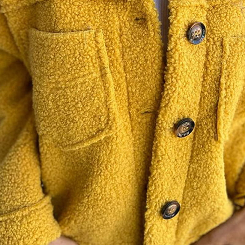 Marlene elegante Jacke mit einzigartigem umgekehrtem Kragen-Design